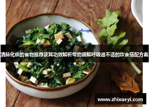 清肺化痰的食物推荐及其功效解析帮助缓解呼吸道不适的饮食搭配方案
